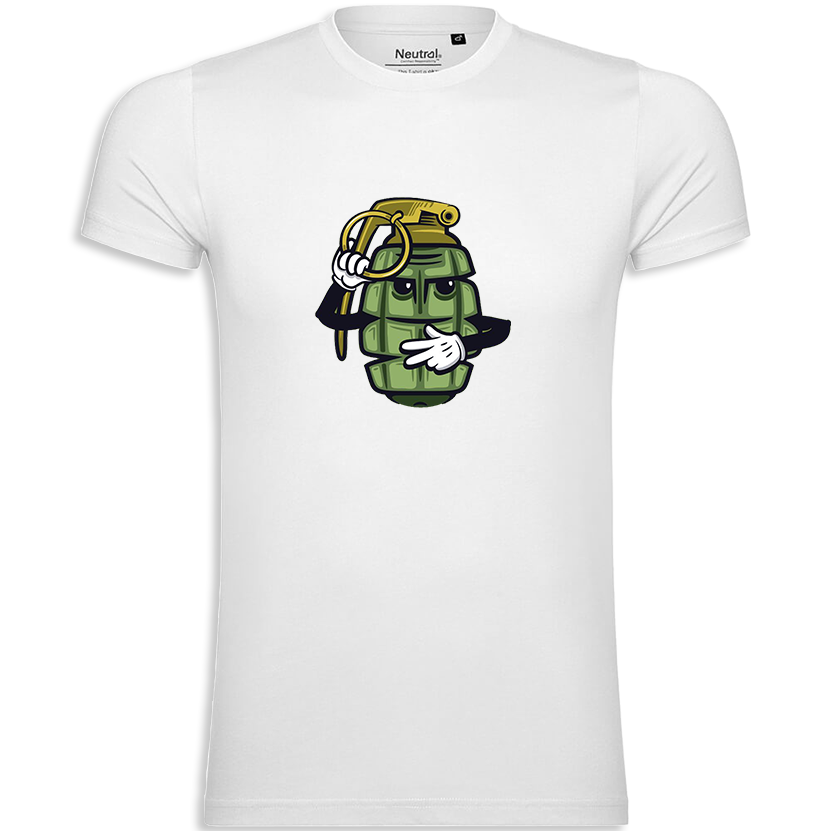 GesichtsGranate1909 - LOGO - Bio T-Shirt - Männer (Fairtrade) GesichtsGranate1909 - LOGO - Bio T-Shirt - Männer (Fairtrade)