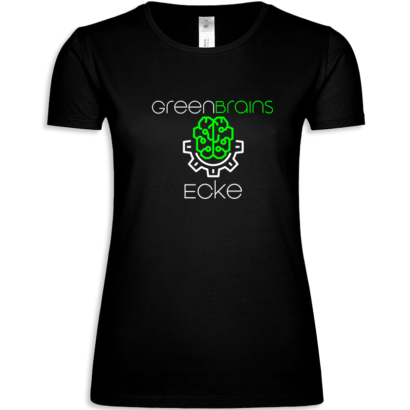 GreenBrainsEcke - Logo - Premium T-Shirt - Frauen