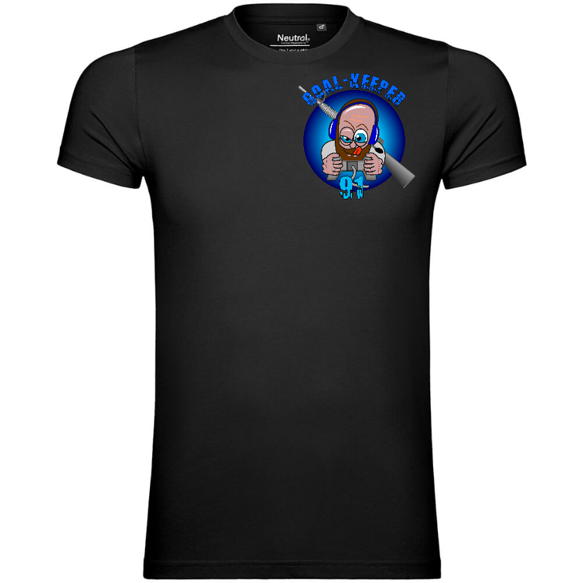 Goalkeeper91 - Logo - Bio T-Shirt - Männer (Fairtrade) 