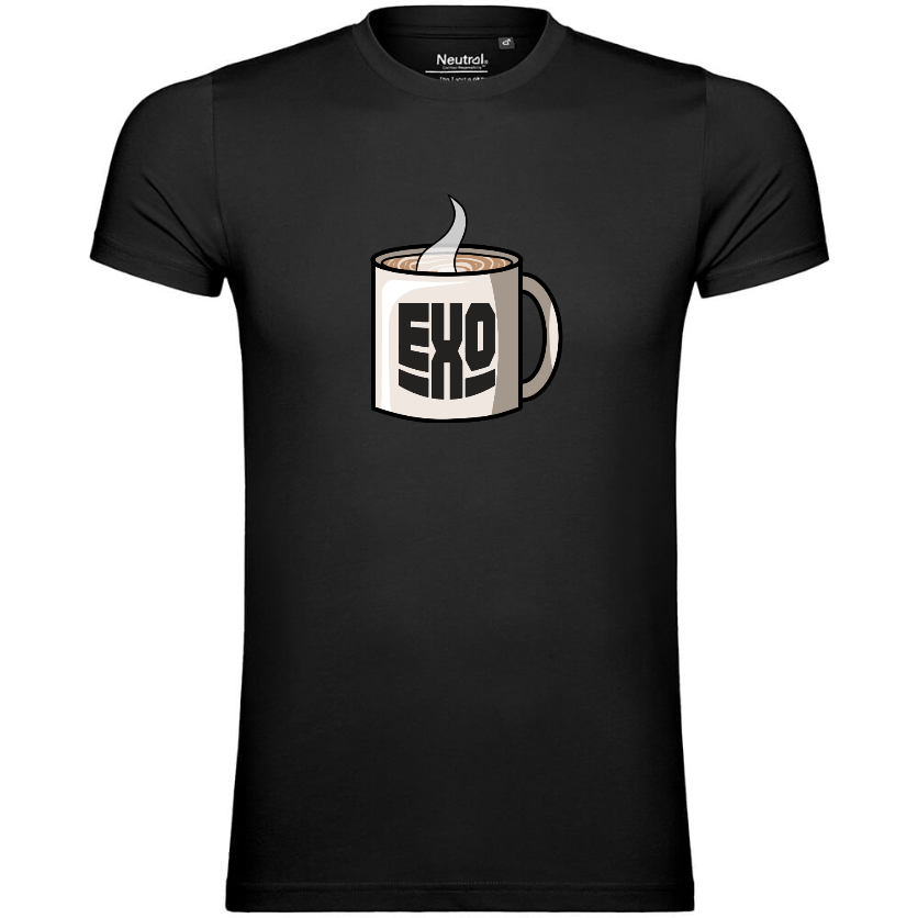 Exoryne - Kaffee - Bio T-Shirt - Männer (Fairtrade)