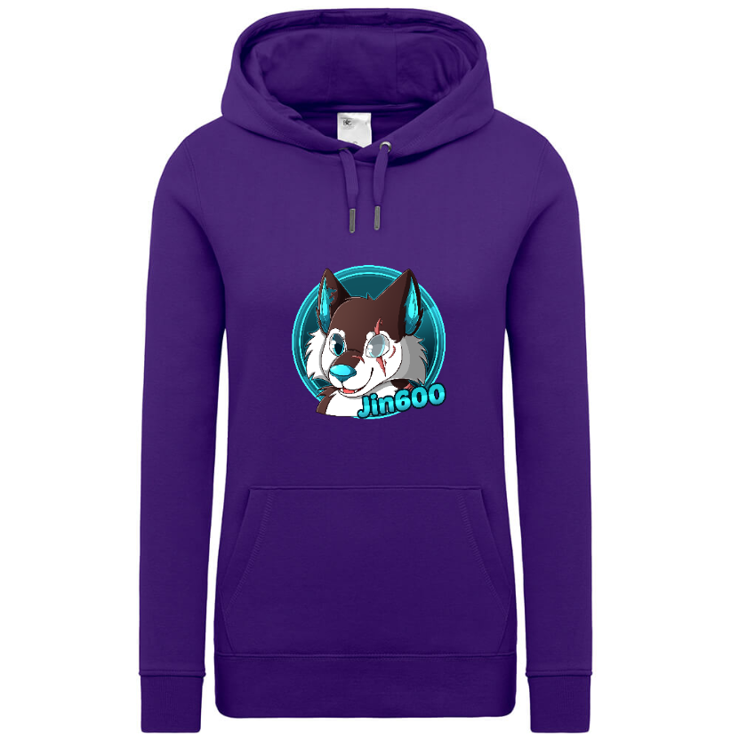 Jin600 - Logo - Kapuzen-Sweatshirt - Frauen Jin600 - Logo - Kapuzen-Sweatshirt - Frauen
