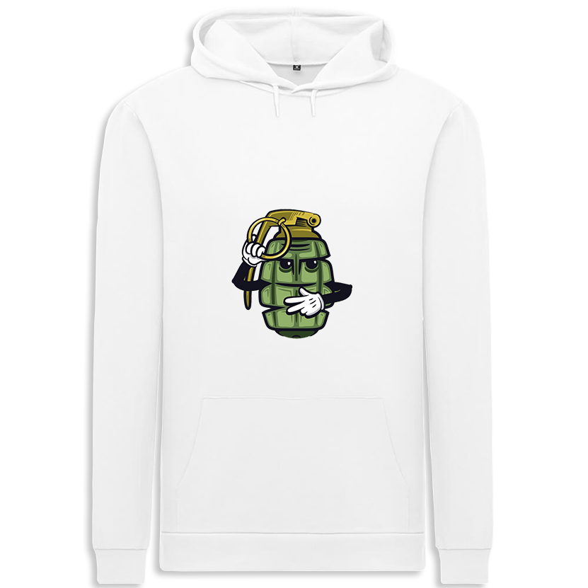 GesichtsGranate1909 - LOGO - Kapuzen-Sweatshirt - Männer GesichtsGranate1909 - LOGO - Kapuzen-Sweatshirt - Männer
