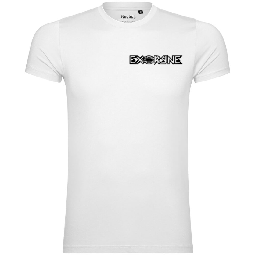 Exoryne - Schriftzug Brust - Bio T-Shirt - Männer (Fairtrade)