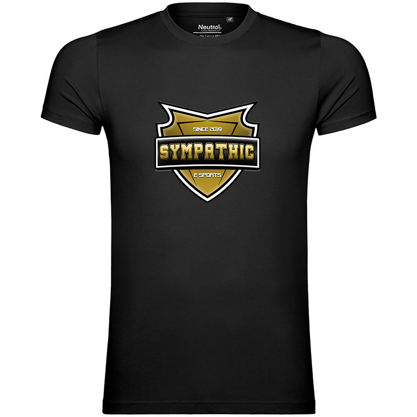 Sympathic ESports - Logo - Bio T-Shirt - Männer (Fairtrade)