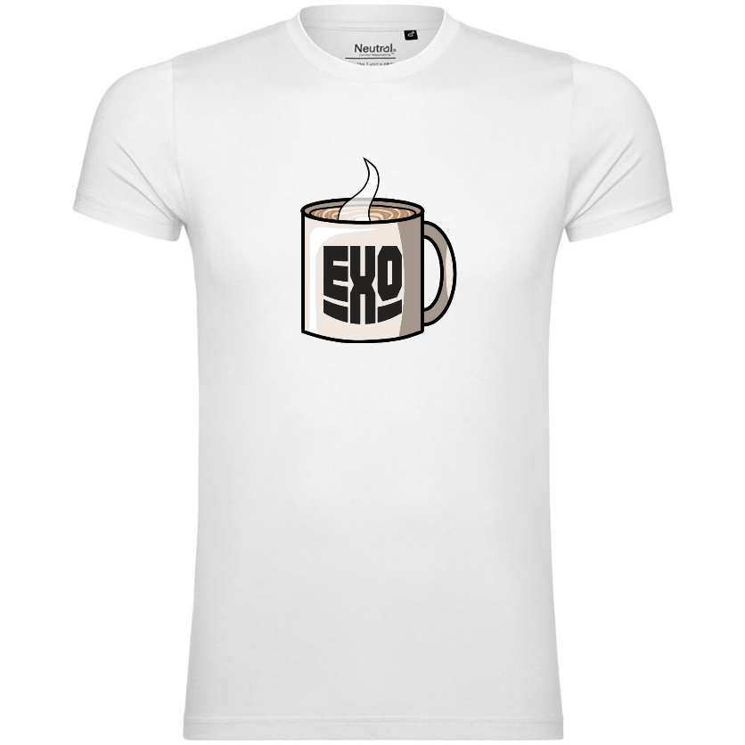 Exoryne - Kaffee - Bio T-Shirt - Männer (Fairtrade)